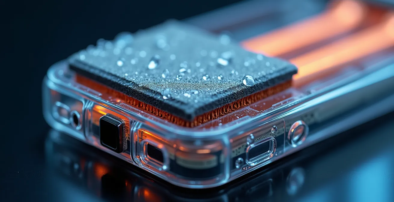 Sistema de gestión térmica de batería en funcionamiento durante carga