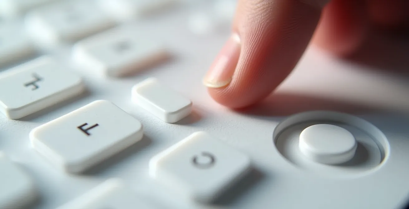 Formulario móvil con espaciado óptimo aplicando la Ley de Fitts para evitar errores de dedo