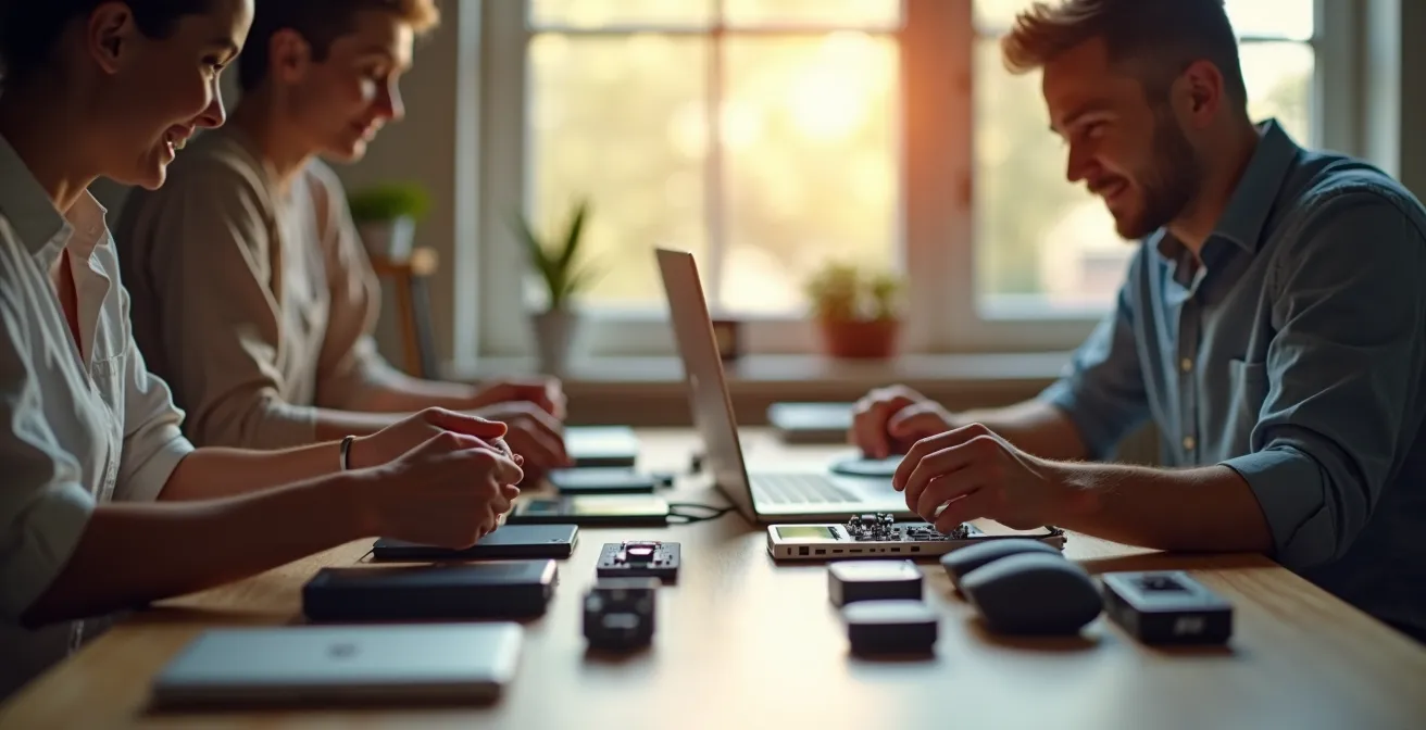 Ecosistema de dispositivos interoperables con estándares abiertos versus sistema cerrado propietario